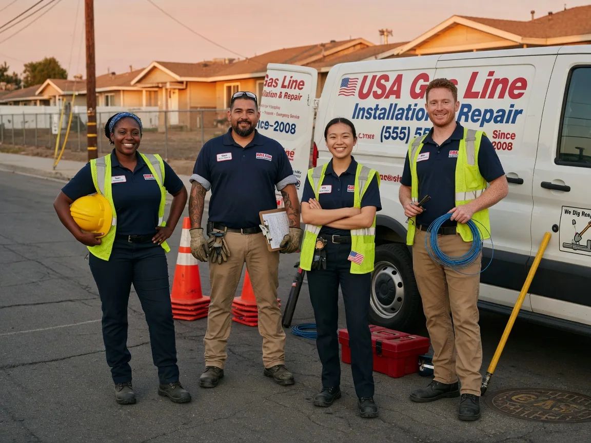 Gas Line Installation company in New Albin, IA